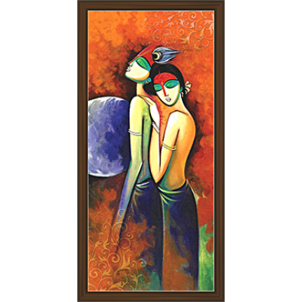 Radha Krishna Paintings (RK-2064)